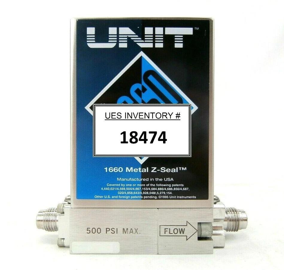 Used UNIT Instruments UFC-1660 Mass Flow Controller MFC 1 SLM CL2 Working Spare