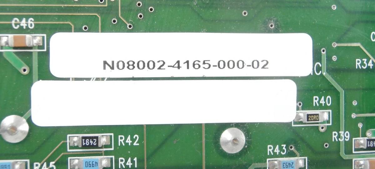 Used Kulicke & Soffa N08002-4165-000-02 PCB Card CLAMP DRVR 8002-4165 Working