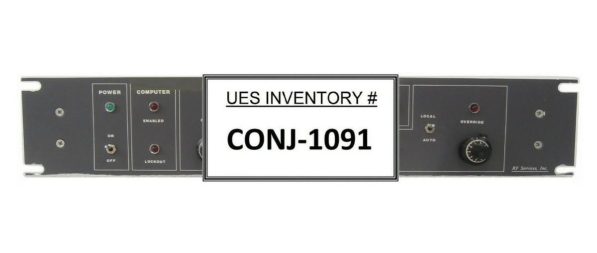 Used RF Services 27-00040-00 RF Matching Network Controller Novellus Working Surplus