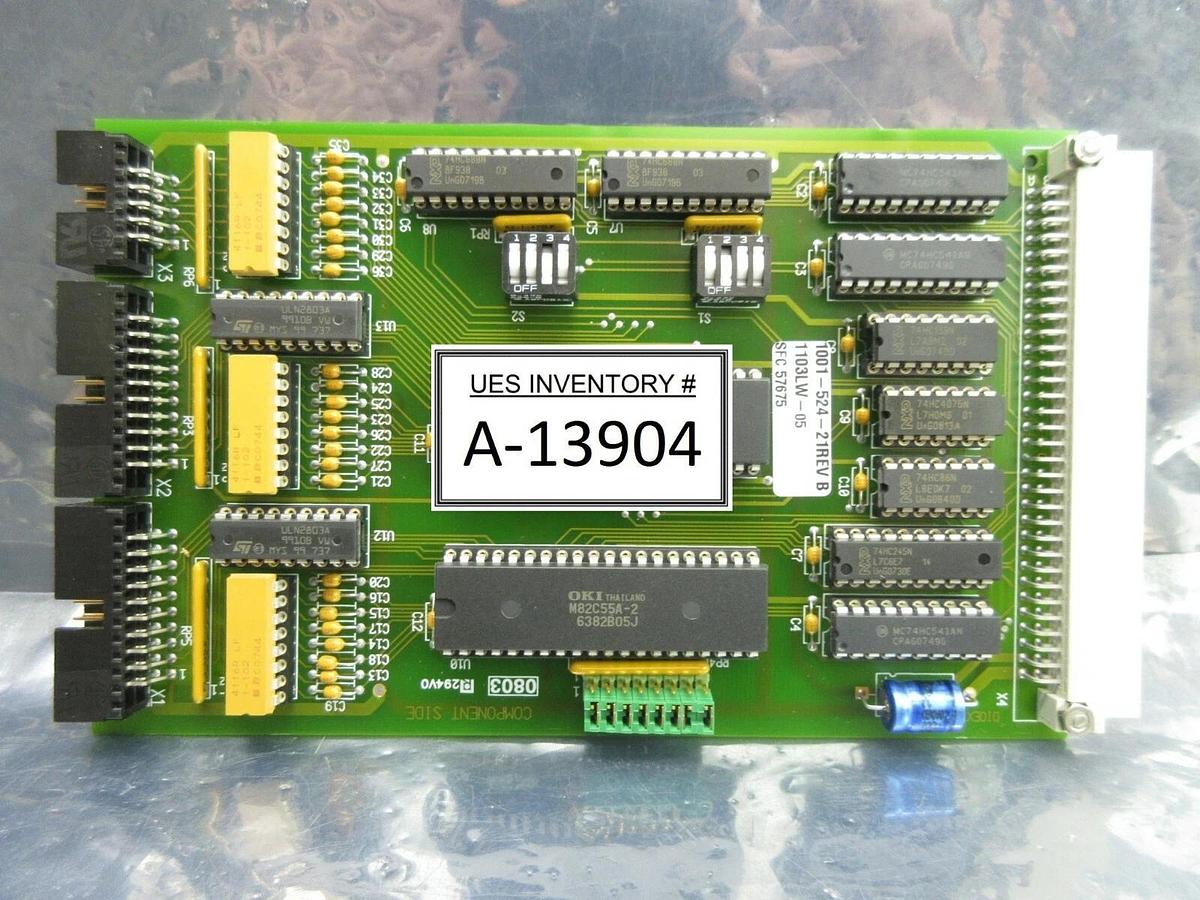 Used ASM Advanced Semiconductor Materials 1001-524-21 Processor PCB Card Rev. B Used