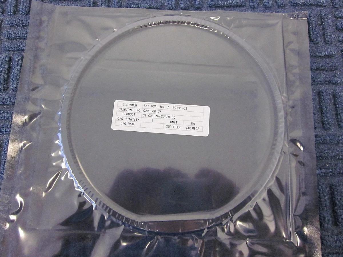 Used AMAT Applied Materials 0200-00177 Insert Ring SI/QTZ 200mm New Surplus