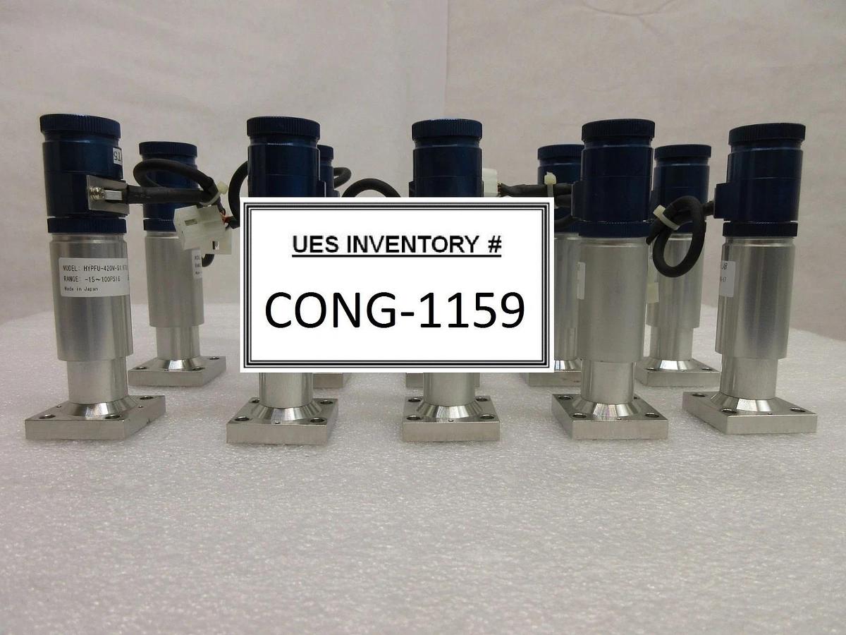 Used Tem-Tech Lab HYPFU-420M-SI/6700 Pressure Sensor 15~100PSIG Reseller Lot of 10