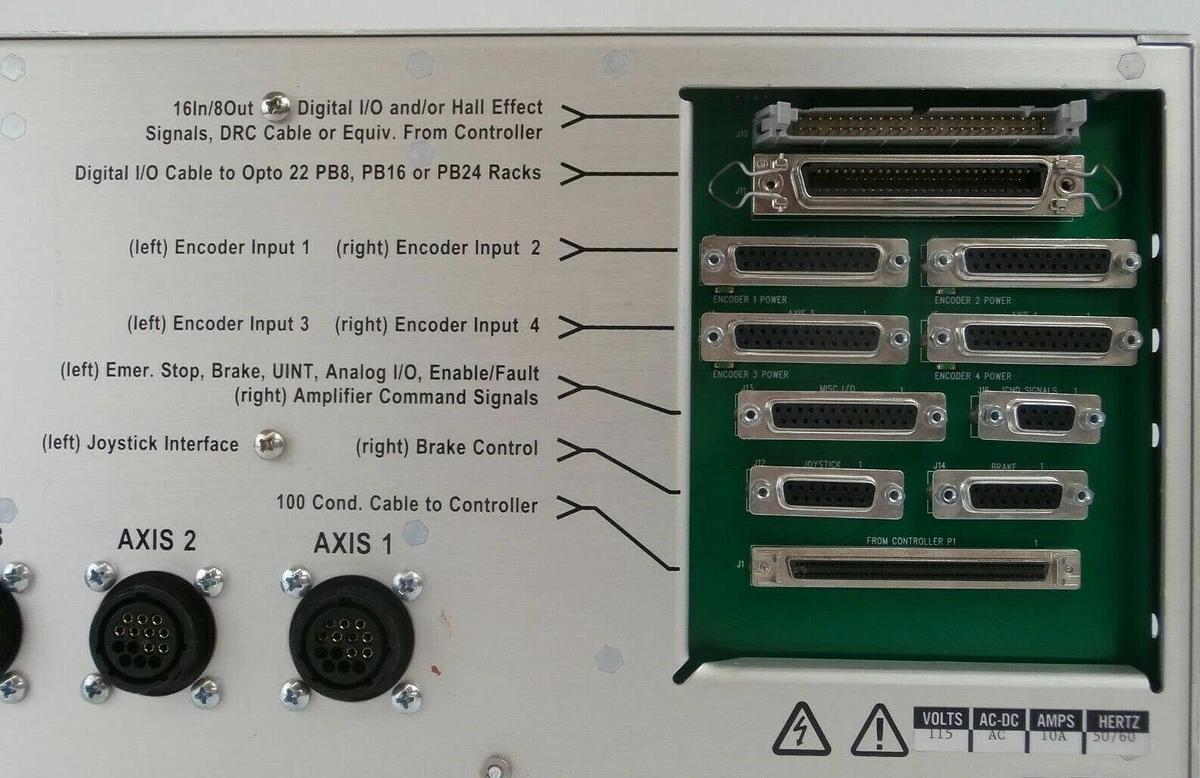 Used Aerotech ES13693-7 Stage Motion Controller DR 500 AMAT 0190-A0000 200mm Working