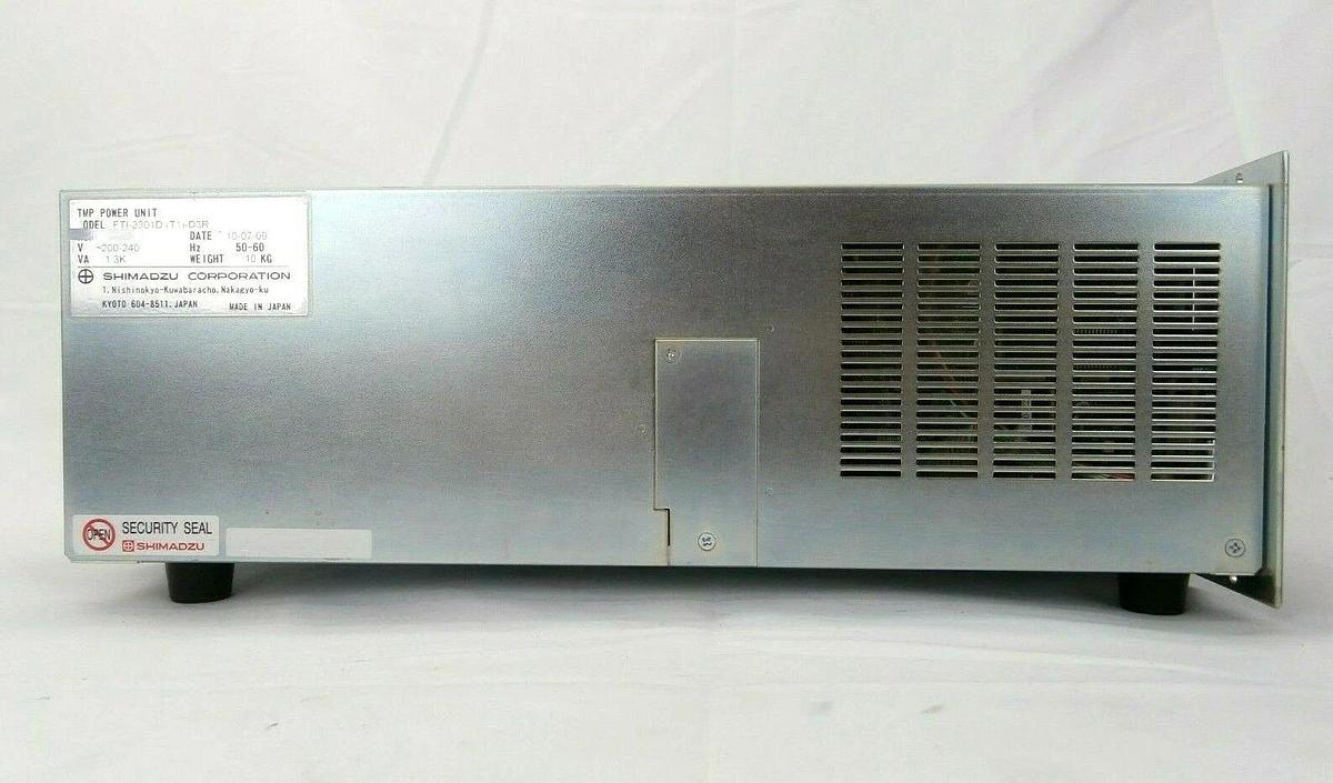 Used TMP Shimadzu FTI-2301D (T1)-D3R Turbomolecular Pump Controller Turbo Working