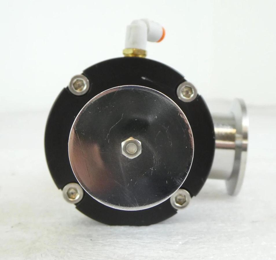 Used Nor-Cal Products 3870-01919 Pneumatic Angle Valve AMAT Reseller Lot of 2 Working