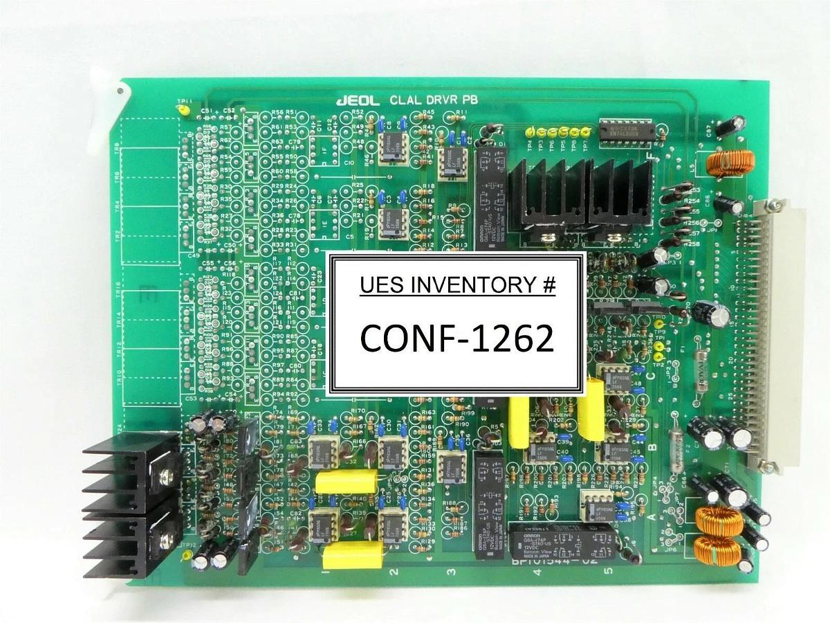 Used JEOL BP101544-02 Driver PCB Card CLAL DRVR PB JWS-2000 SEM Working Spare