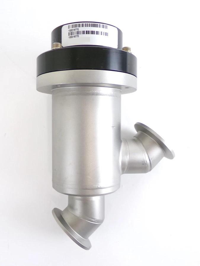 Used MKS Instruments 100016770 UHV Angle Valve Reseller Lot of 2 Working Surplus