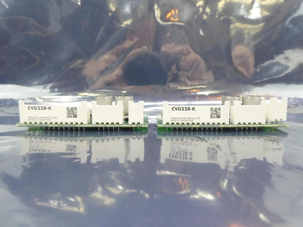 Used Oriental Motor CVD228-K 2-Phase Microstepping Driver PCB Lot of 2 Working Spare