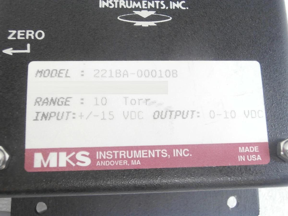Refurbished MKS Instruments 221BA-00010B Signal Conditioner Set Type 221 Refurbished Surplus