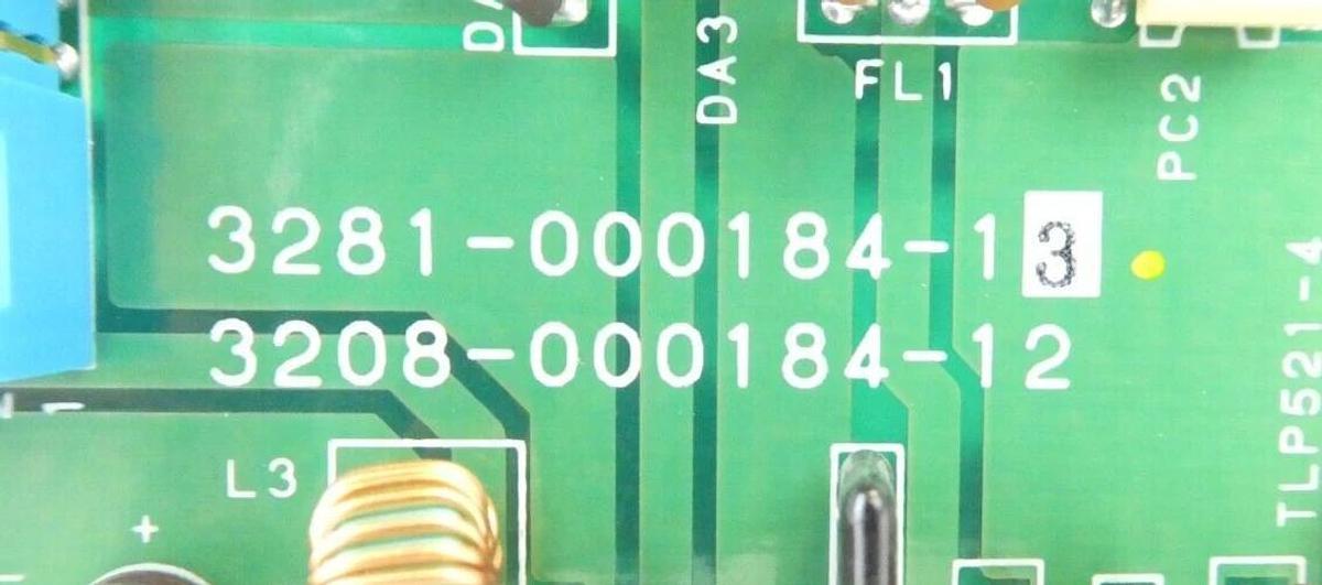Used TEL Tokyo Electron 3281-000184-13 IN/OUT INTERFACE (UPS) PCB Card 3208-000184-12