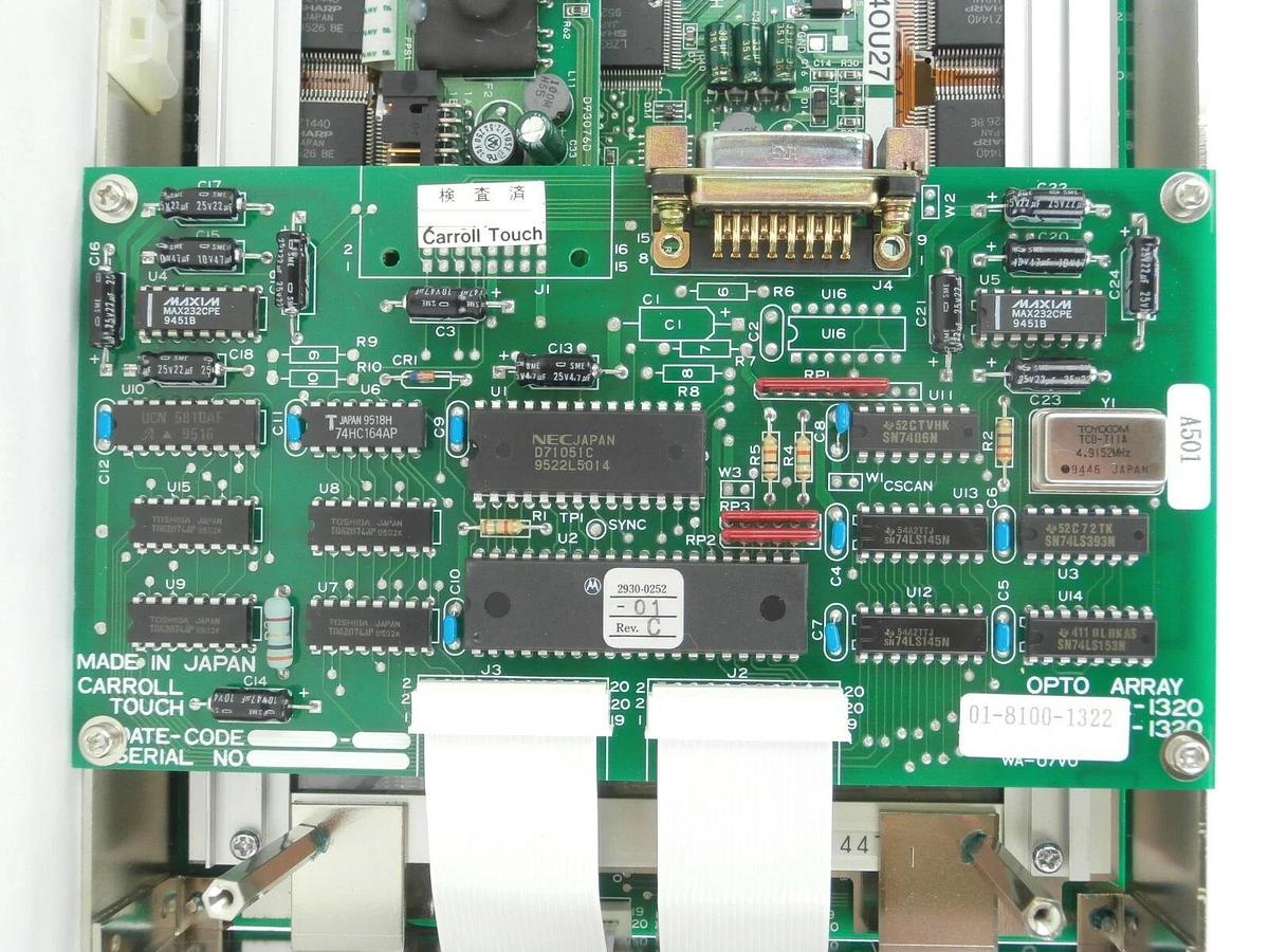 Used SVG Silicon Valley Group 90S Display Assembly 01-5002-1321 01-8100-1322 LJ64OU27