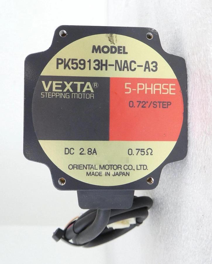 Used Oriental Motor PK596H-NACM-A4 PK5913H-NAC-A3 Stepping Motor VEXTA Lot 7 Working