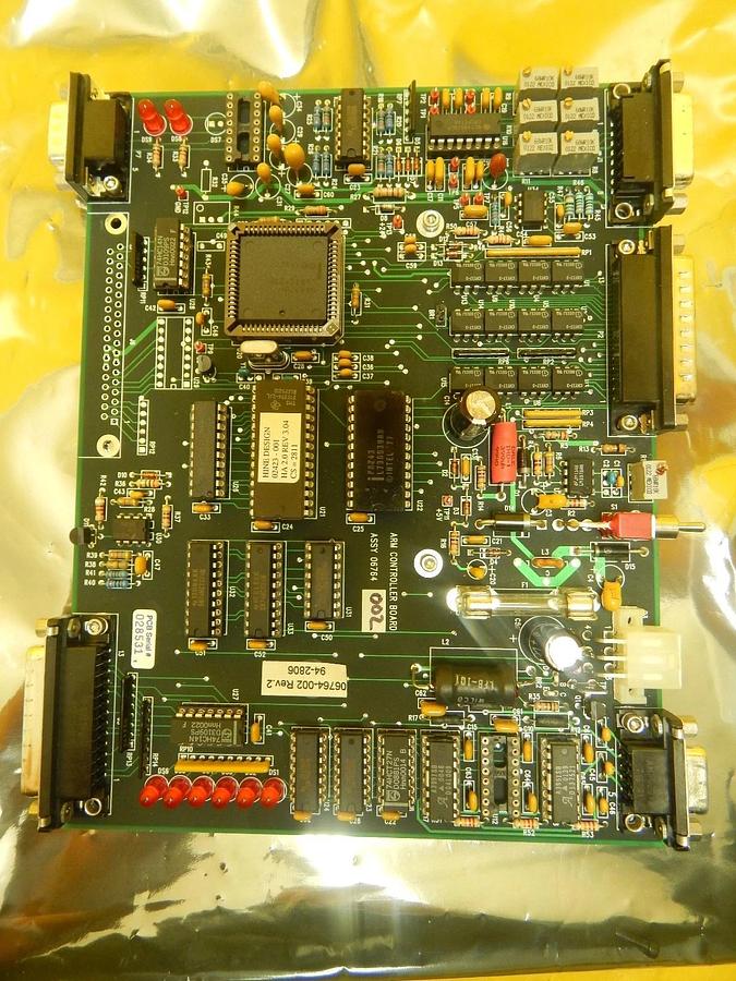 Used Hine Design 02423-001 Arm Control Board PCB 06764-002 GaSonics A-2000LL Used