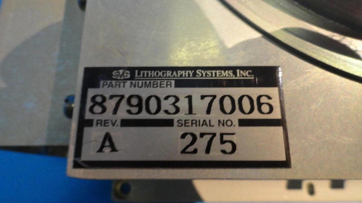Used SVG Silicon Valley Group 8790317006 Light Filter Rev. A Used Working