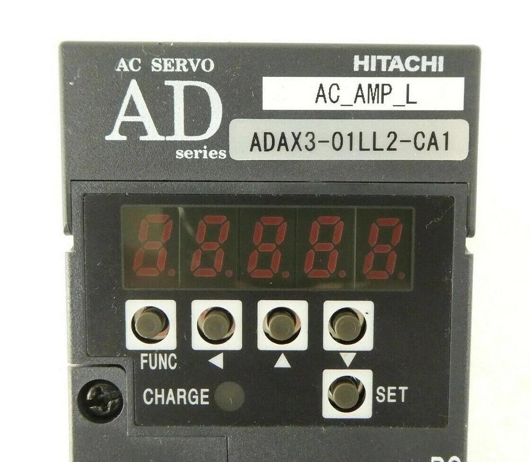Used Hitachi ADAX3-01LL2-CA1 AC Servo Amplifier AD Nikon NSR FX-601F Working Surplus