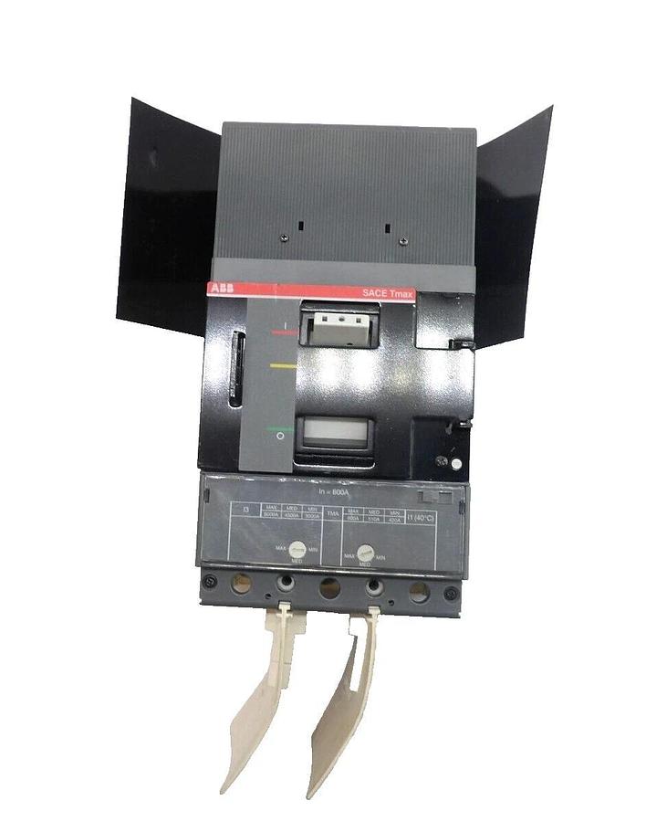 Used ABB XT5N 600 Industrial 3-Pole Circuit Breaker SACE Tmax Working Surplus