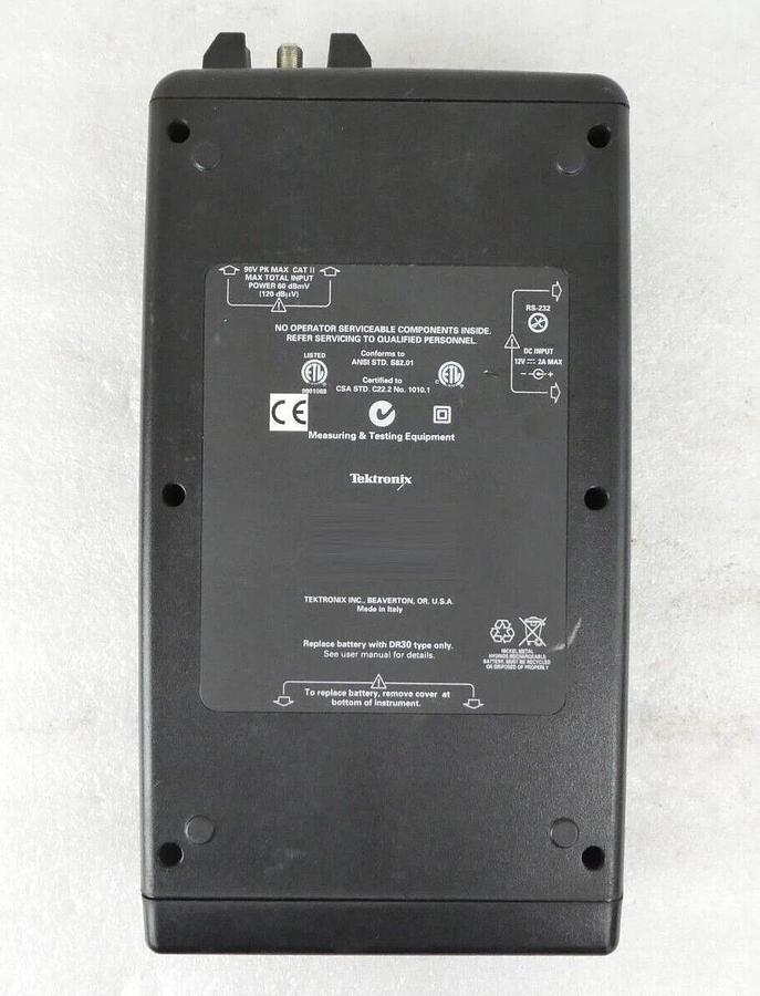 Used Tektronix DMA120 Digital Modulation Analyzer Working Surplus