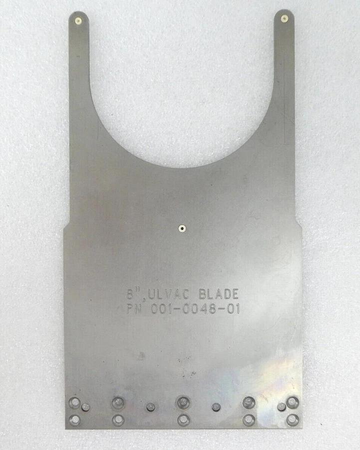 Used Ulvac Technologies 001-0048-01 200mm Wafer Blade Brooks MTR5 8" Set of 2 Working