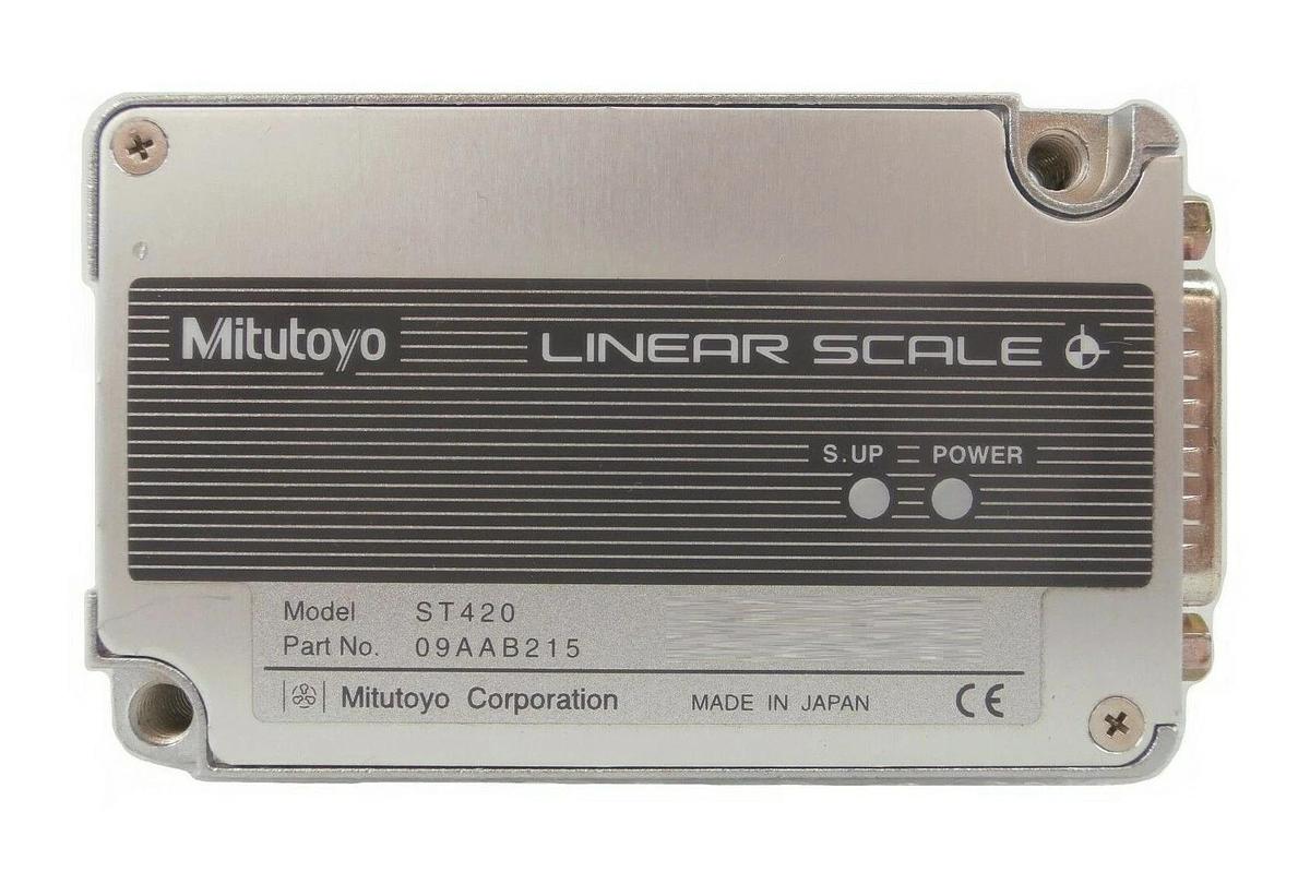 Used Mitutoyo 09AAB215 Linear Scale ST420 Nikon Precision NSR System Working