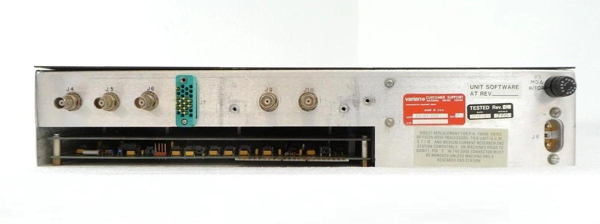 Used Varian Semiconductor Equipment 108578001 Dose Processor Working Surplus