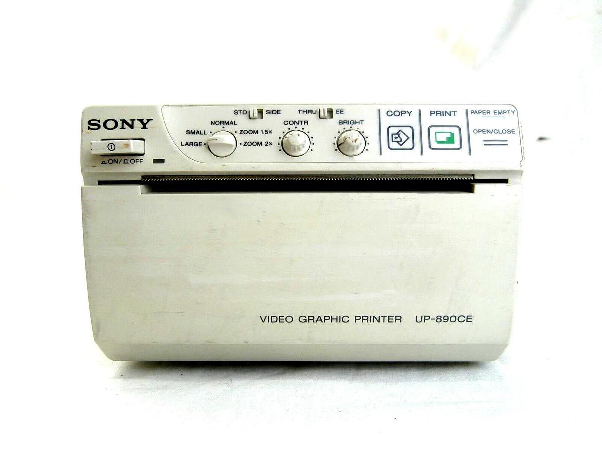 Used Sony UP-890CE Video Graphic Printer B&W Analog Used Working