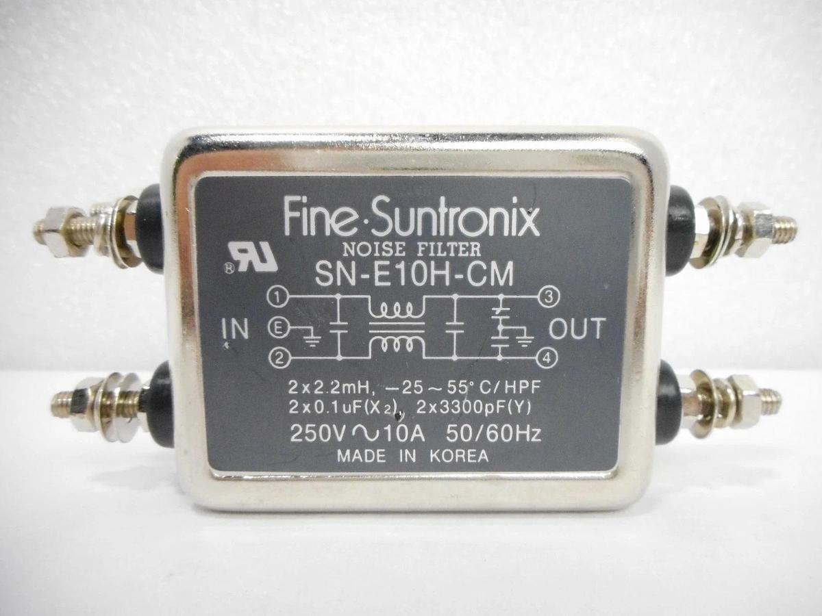Used Fine Suntronix SN-E10H-CM Noise Filter Reseller Lot of 12 Used Working
