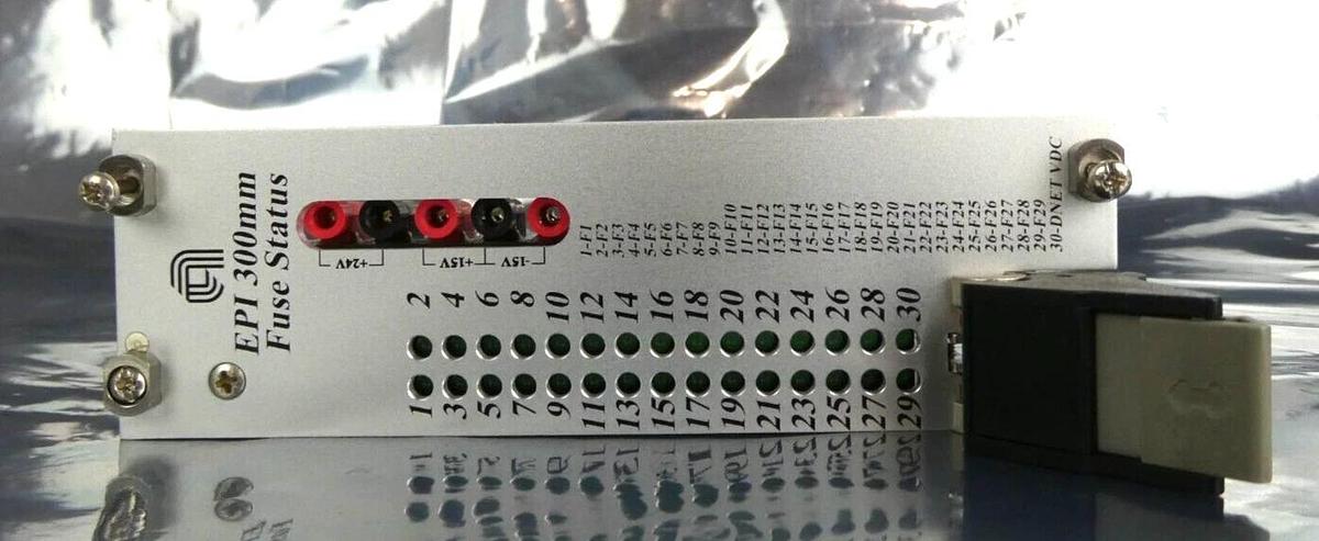 Used AMAT Applied Materials 0015-02030 EPI 300mm Fuse Status PCB Lot of 2 Working
