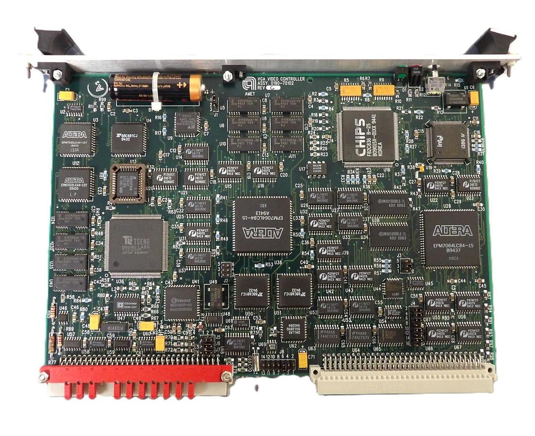 Used AMAT Applied Materials 0190-70102 VGA Video Controller VME PCB Card Untested