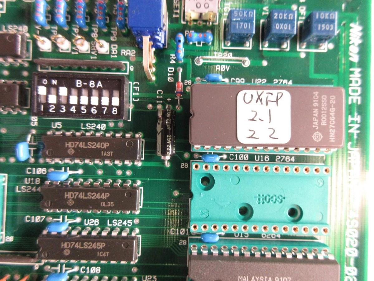 Used Nikon 4S020-023A Processor PCB Card CNTRL-2 NSR System Used Working