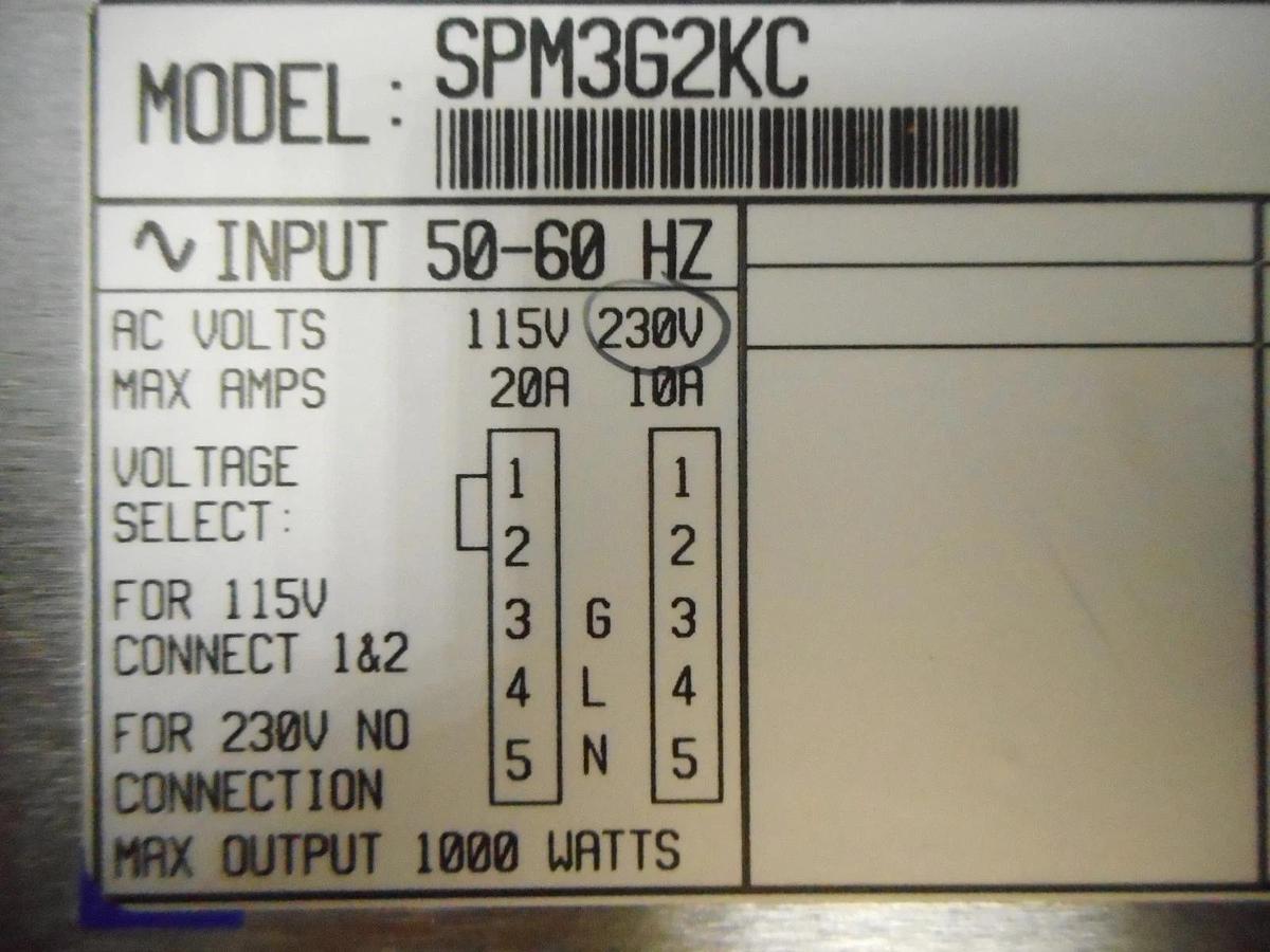 Used Power-One SPM362KC Power Supply 1kW Used Working