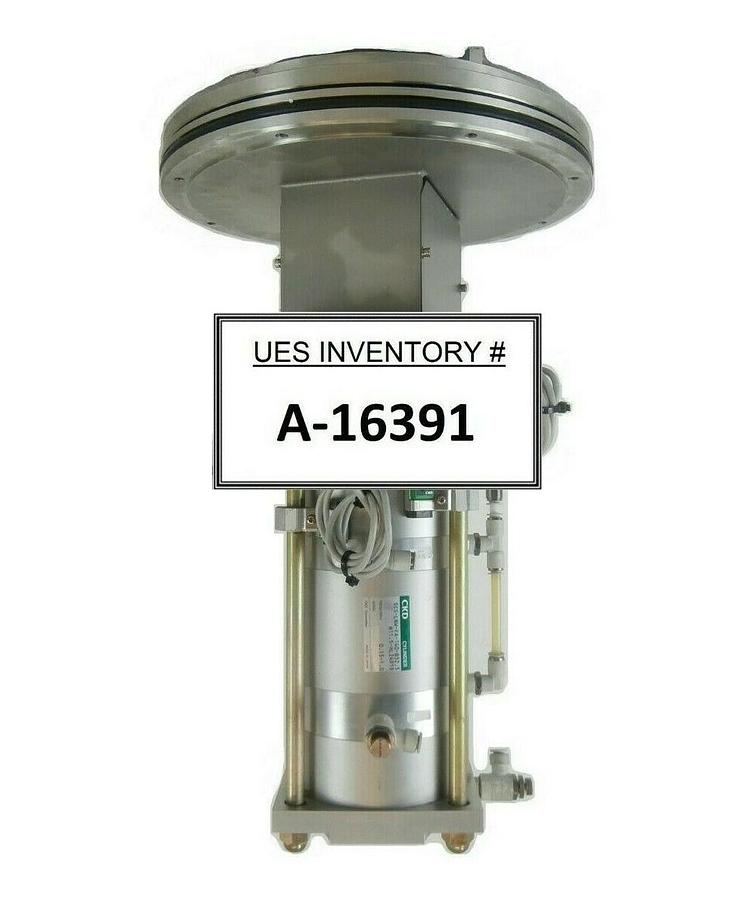 Used CKD SCS-LNW-FA-140-B52.5-N11.5-HL24919 Pneumatic Cylinder Chamber Wafer Chuck