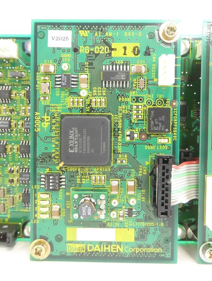 Used Daihen RG-39304B CPU BUS PCB RG-020-10A RG-022-01 RG-021-014 Working Surplus