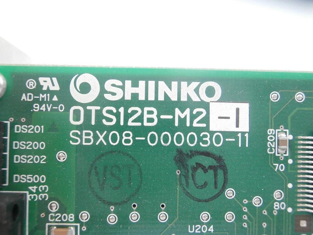 Used Shinko Electric 0TS12B-M2-1 Robot Servo Controller SBX08-000030-11 Working Spare