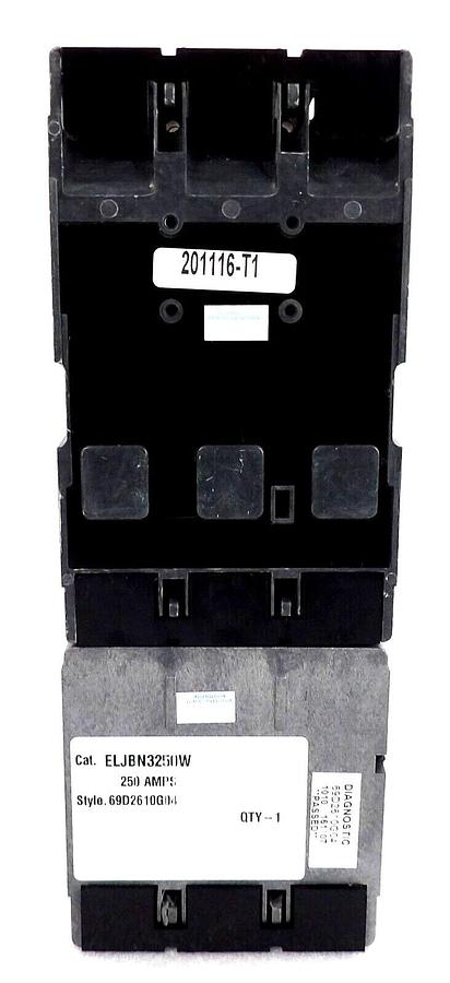 Used Eaton JGE325032G 3 Pole Circuit Breaker J250E ELJBN3250W Working Surplus