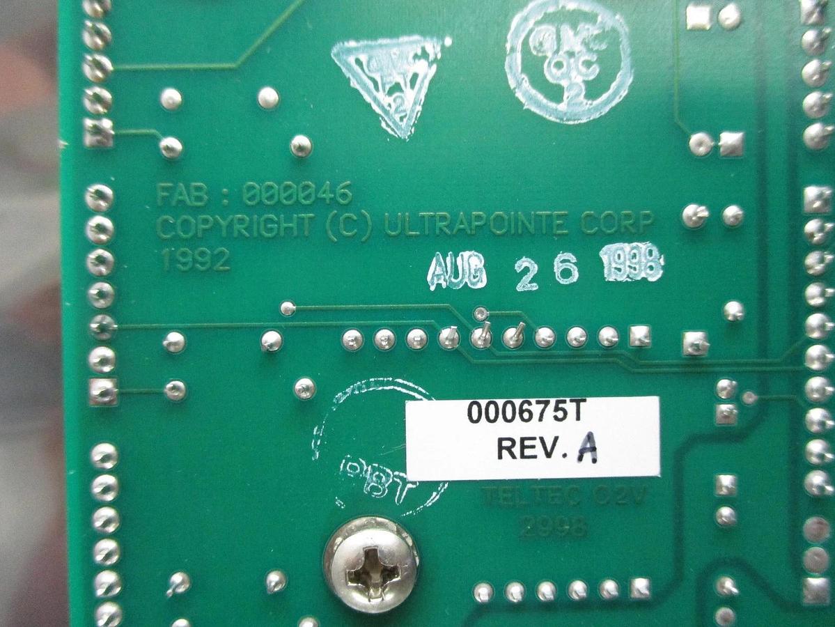 Used Ultrapointe 000675T Lon Motor Driver Board PCB Rev. A KLA-Tencor CRS-1010S Used