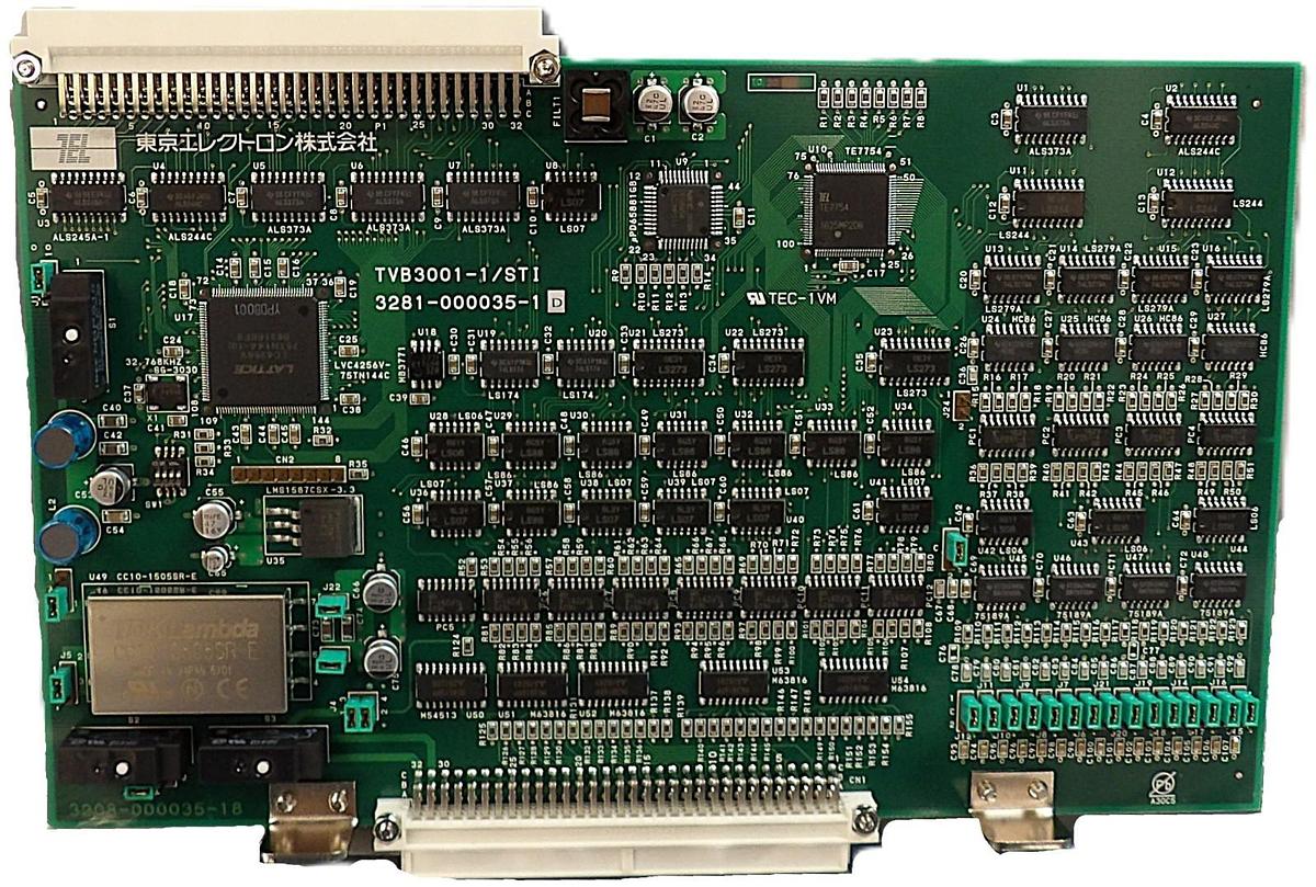 TEL Tokyo Electron 3281-000035-1D Process PCB TVB3001-1/STI New Surplus