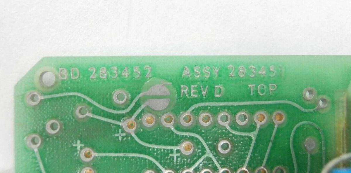 Used Weston 283451 RF Monitor Display Panel PCB 283452 AMAT 0220-03190 Working Spare