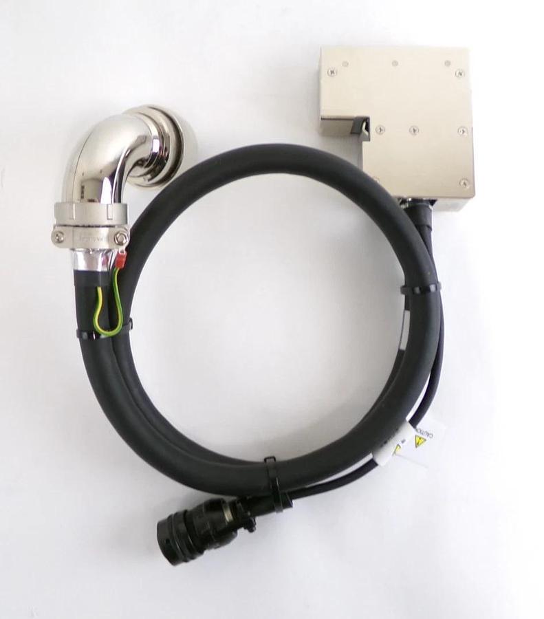 Used STP Edwards PT35-Y1-B55 Turbomolecular Pump Control Cable 1M Turbo Working