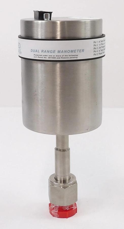 Used AMAT Applied Materials D27F-33304 Baratron Pressure Transducer MKS Working