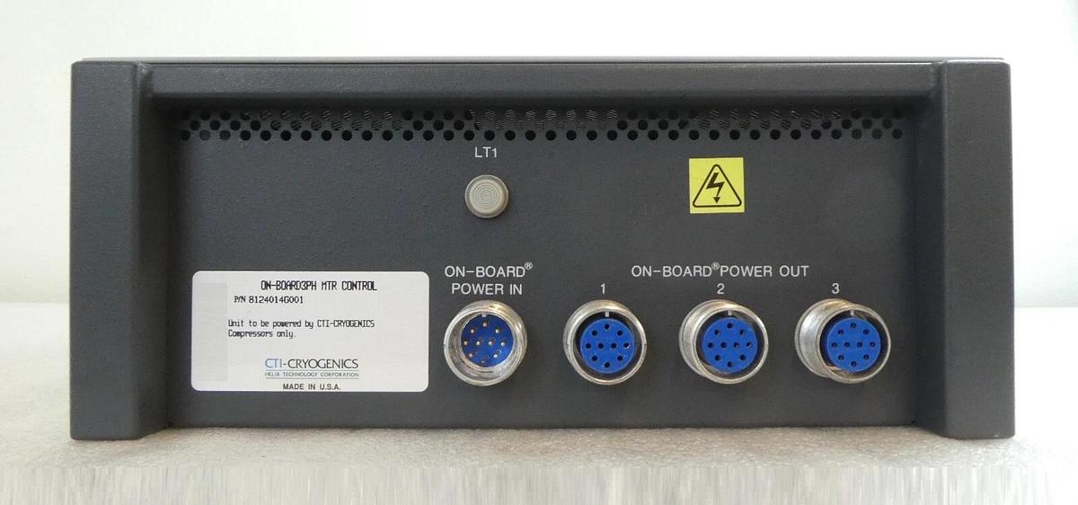 Used CTI-Cryogenics 8124014G001 3-Phase Motor Controller On-Board Tested Working