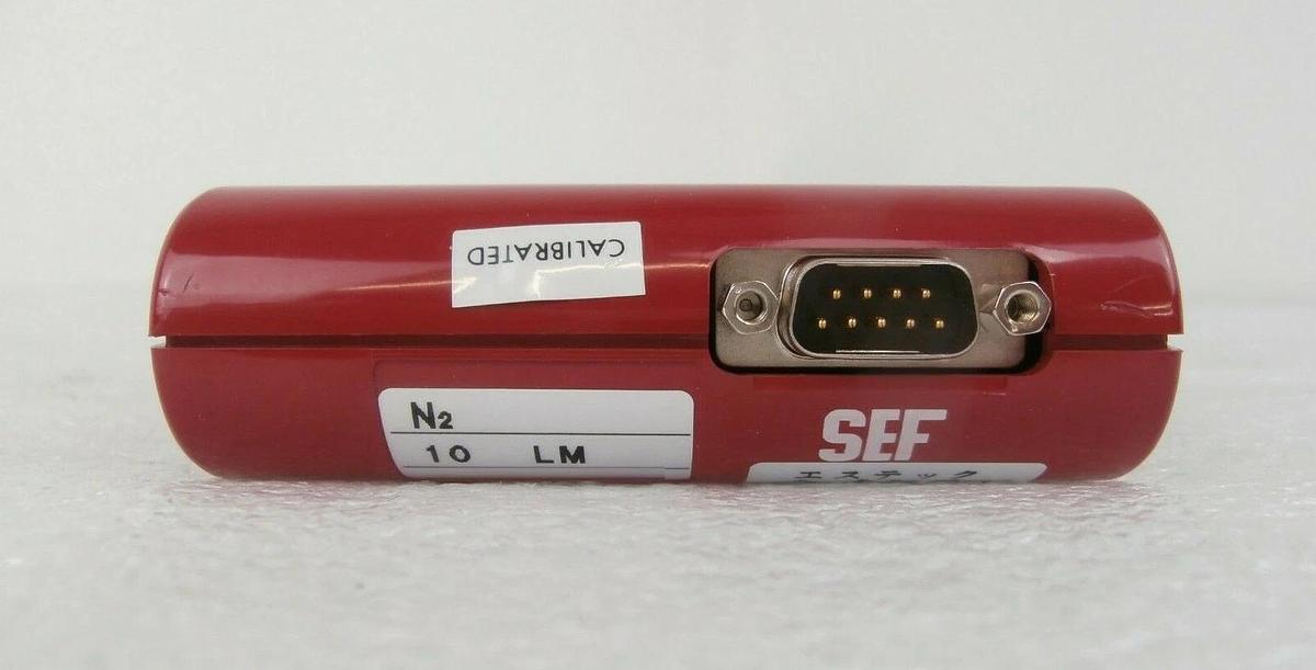 Used STEC SEF-4500M-SUC Mass Flow Controller MFC SEF-4500 10 LM N2 Working Surplus