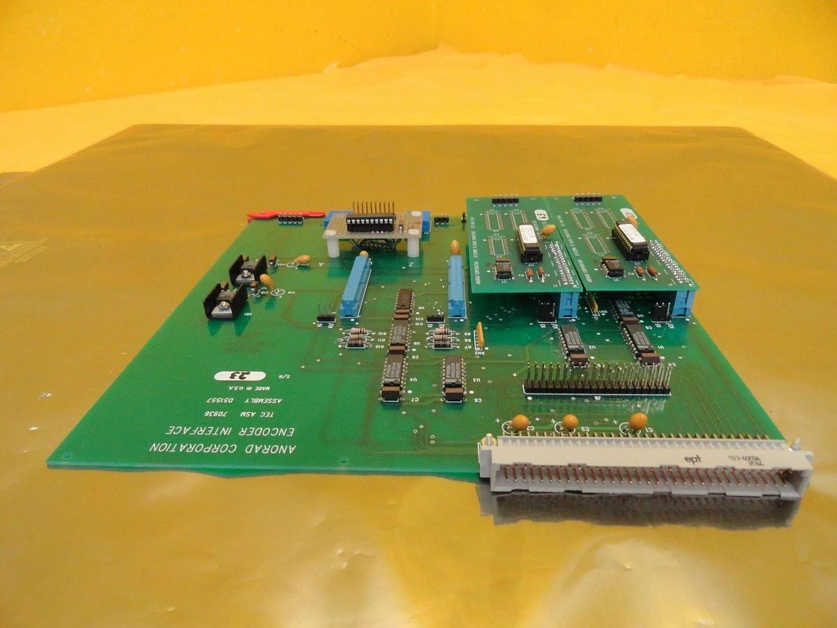 Used Anorad 70936 Encoder Interface PCB Board AMAT Orbot WF 736 DUO Used