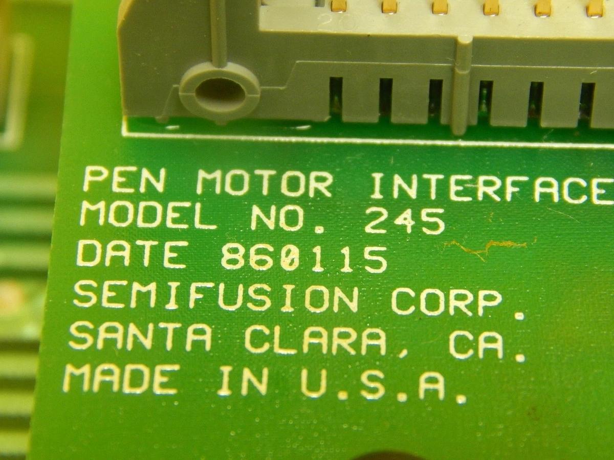 Used Semifusion 131-1 System Driver PCB Board 245 311 Ultratech UltraStep 1000 Used