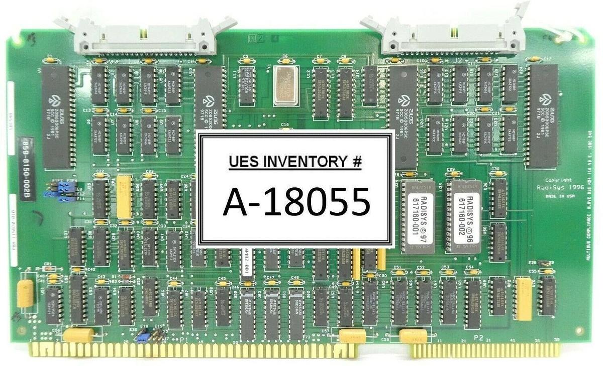 Used RadiSys PBA115970-010 Multibus Compliance Slave PCB Card ASML 859-8150-002B