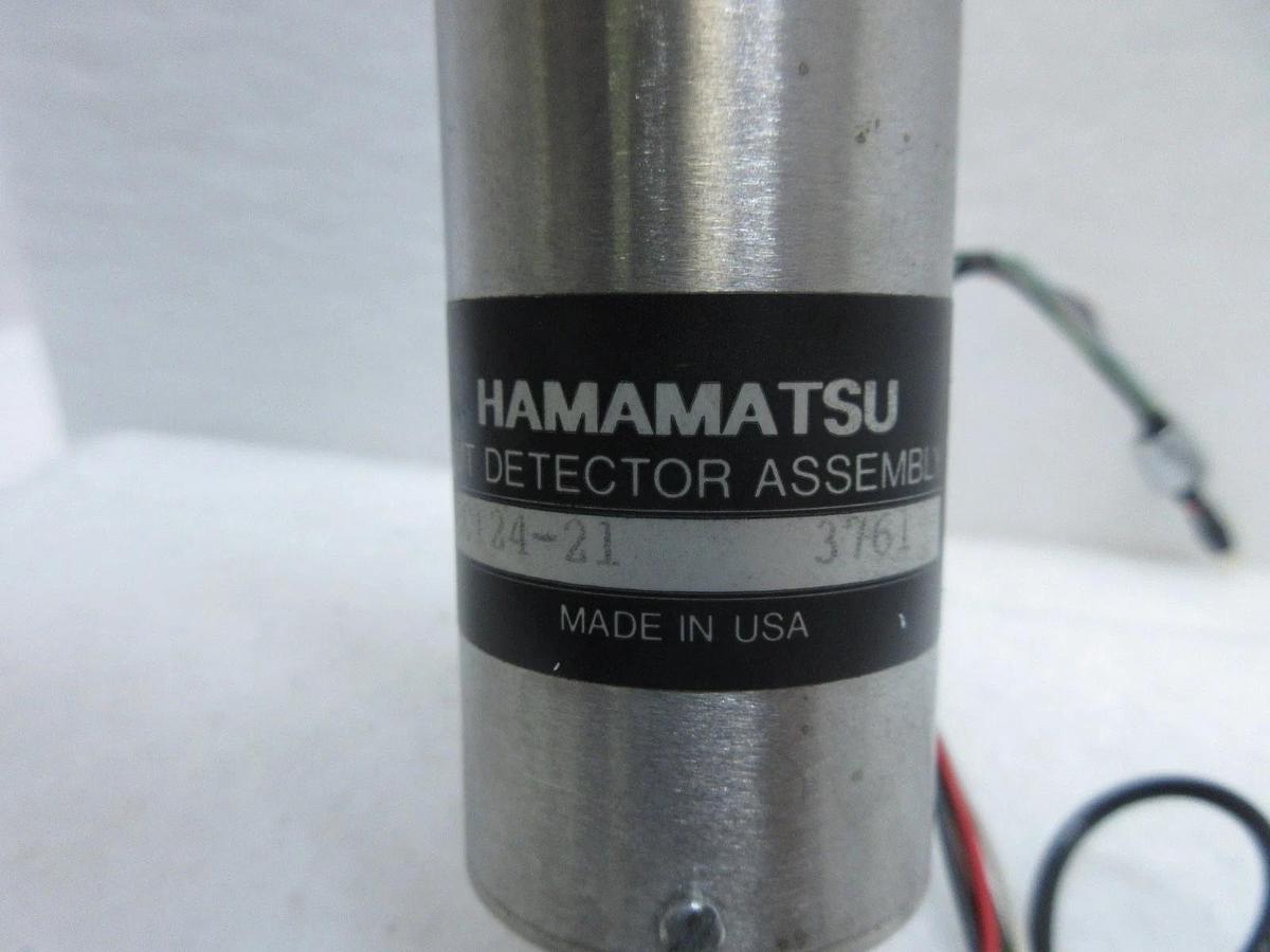 Used Hamamatsu HC124-21 PMT Detector Assembly Photo Multiplier Tube Nikon NSR Working