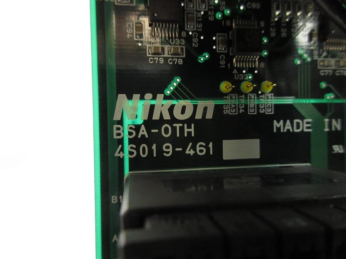 Used Nikon 4S019-461 Processor PCB Card BSA-OTH NSR System Used Working