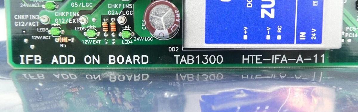 Used TEL Tokyo Electron HTE-IFA-A-11 IFB Add-On Board PCB TAB1300 Working Surplus
