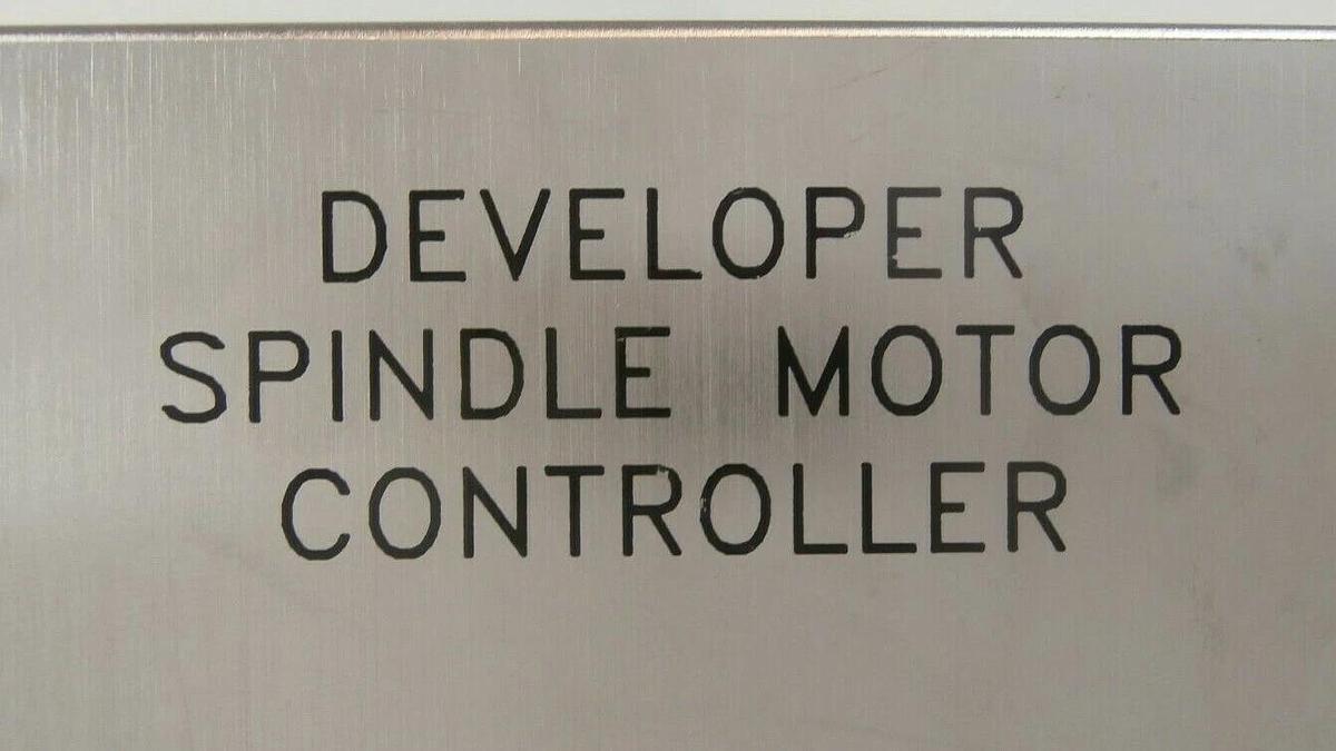 Used SVG Silicon Valley Group 99-38892-01 Developer Spindle Motor Controller Working