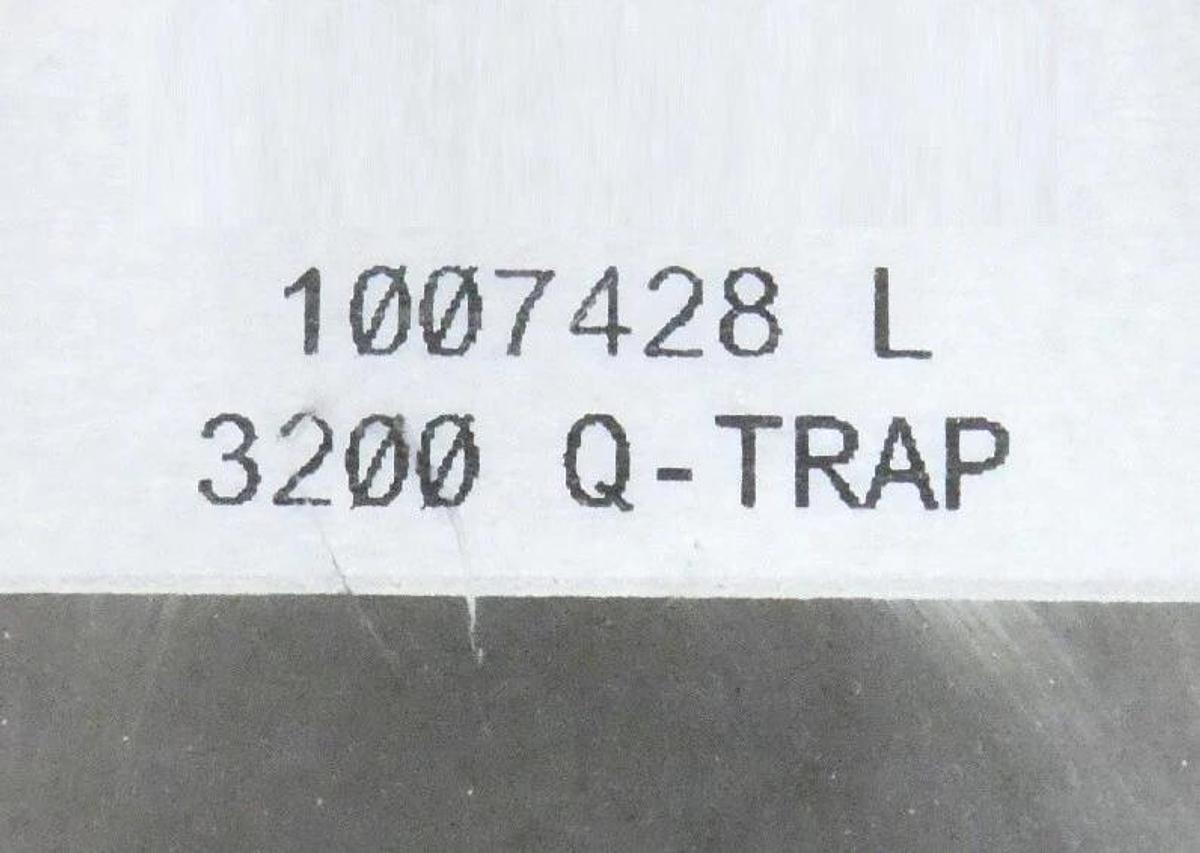 Used AB Sciex 1007428 Linear Ion QTRAP Quadrupole Q1 Q3 API 3200 1007772 MDS Working
