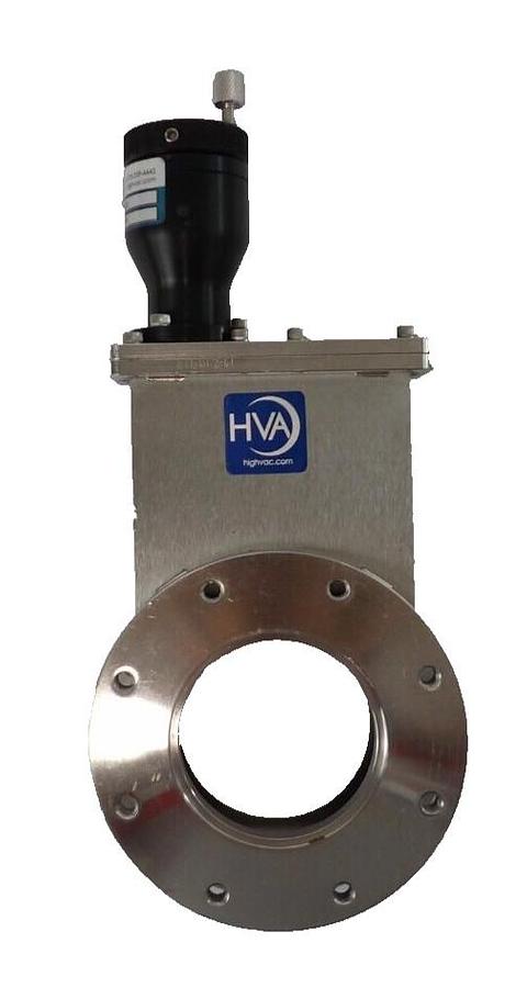 Used HVA High Vacuum 11110-0303 Manual Gate Valve 11000 Series Working Surplus
